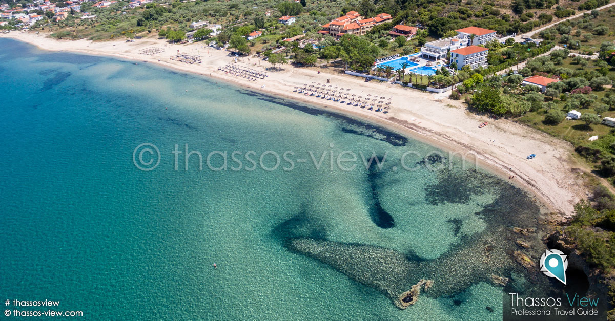 Agios Antonios Beach, Thassos Agios Antonios Beach, Thassos