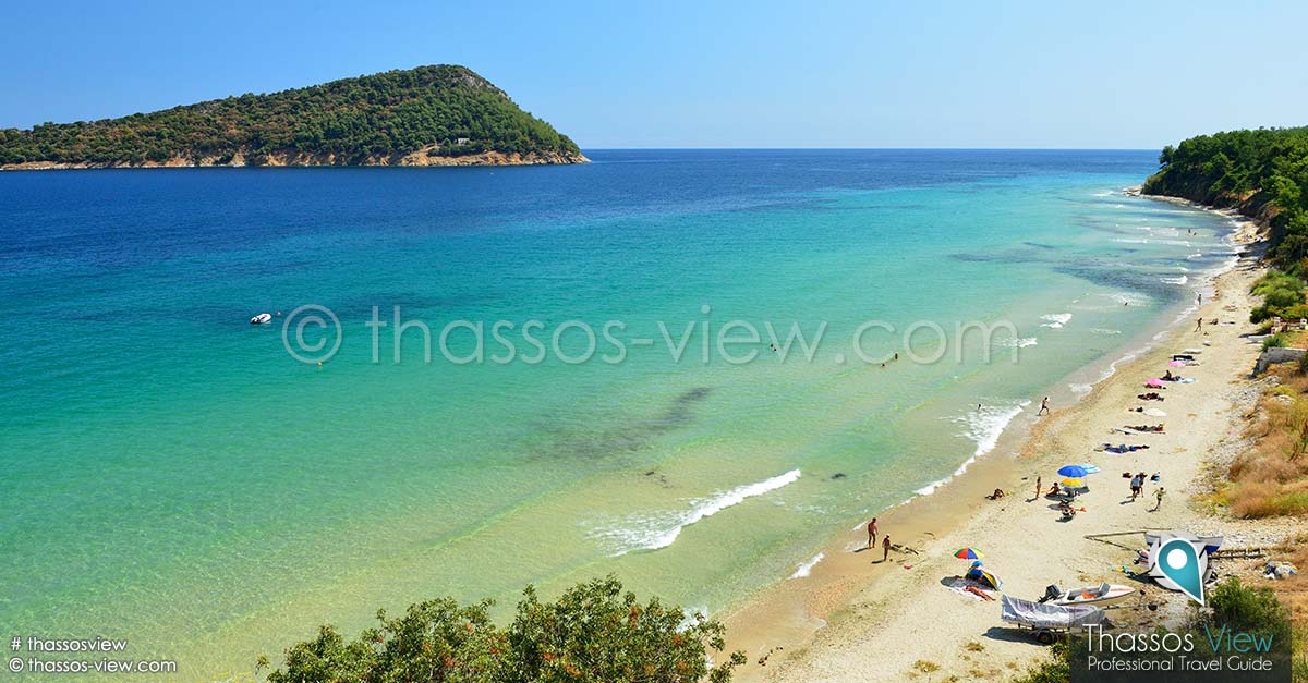 Kinira Beach, Thassos Kinira Beach, Thassos
