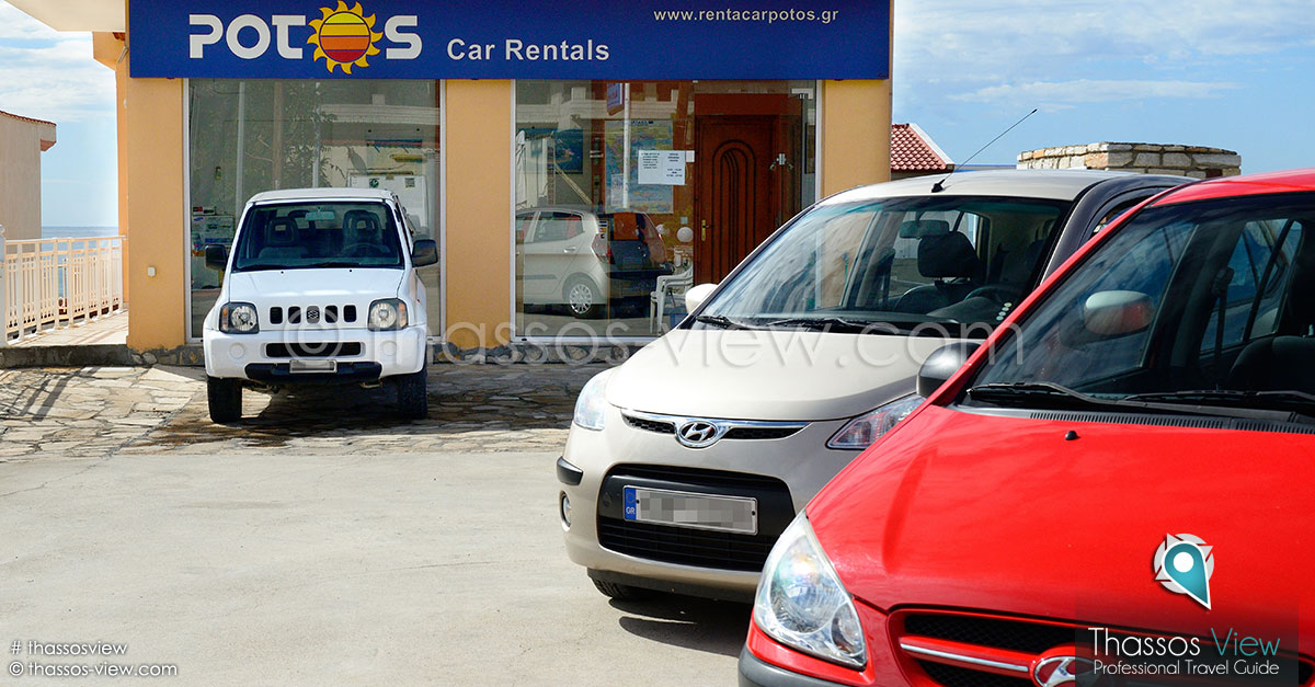 Potos Car Rentals, Thassos