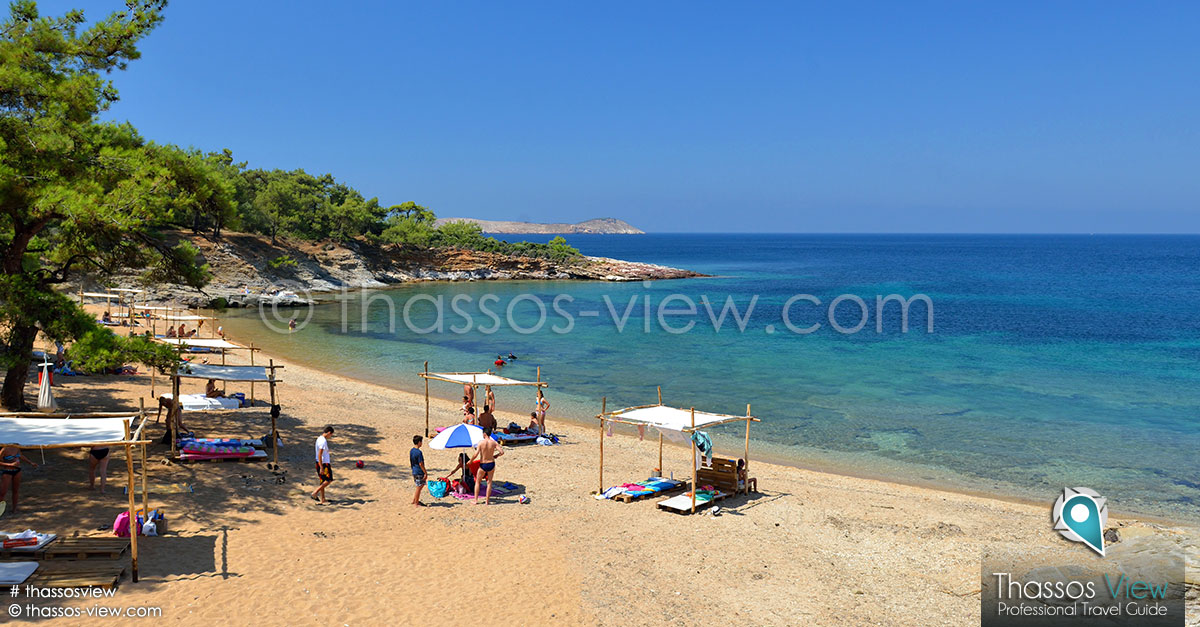 Salonikios Beach, Thassos Salonikios Beach, Thassos