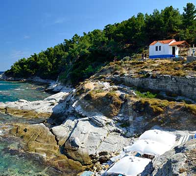 Evraiokastro, Thassos